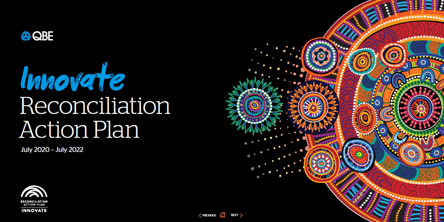 QBE Reconciliation Action Plan artwork